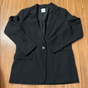 H&M black blazer jacket, size M